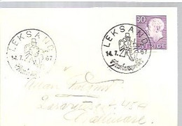 POSTMARKET LEKSAND 1967 - 1930- ... Franqueo II