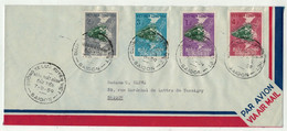 Viêt-Nam // Vietnam Du Sud //  Lettre FDC 1er Jour Pour Saigon 7/8/1959 Grand Format - Vietnam