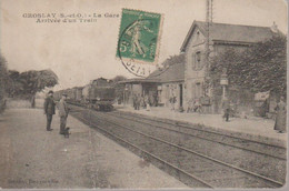 GROSLAY - LA GARE - Groslay