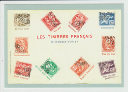 FRANCE - ENTIER POSTAL PRET A POSTER - VALIDITE INTERNATIONAL - LES TIMBRES FRANCAIS - M'AIMEZ VOUS? - Prêts-à-poster:  Autres (1995-...)