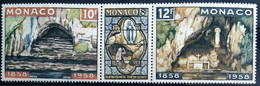 MONACO                          N° 496/498                         NEUF** - Neufs