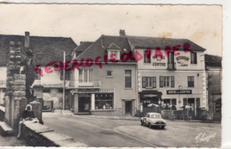 87 - PIERRE BUFFIERE   PIEREBUFFIERE  - PLACE DE LA MAIRIE- MONUMENT AUX MORTS -HOTEL DU CENTRE - PHARMACIE BILLAC - Pierre Buffiere