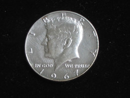 Half  - 1/2 Dollar 1967 D - KENNEDY - Silver - Etats-Unis - United States - USA **** EN ACHAT IMMEDIAT **** - 1964-…: Kennedy