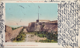1905 BAHAMAS , T.P.   CIRCULADA , NASSAU - FORT CHARLOTTE - Bahamas