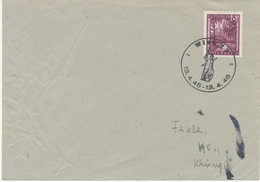 ÖSTERREICH SONDERSTEMPEL 1946 „Jahrestag Der Sowjetischen Besetzung Wien 1 13.4.45 – 13.4.46“ Portogerechte Ortsbrief - Covers & Documents