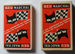 Ancien Jeu De 32 Cartes S.E.V. MARCHAL 9 Fois Champion Du Monde Automobile Voiture De Course - 32 Carte