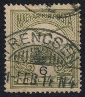 Trenčín TRENCSÉN Postmark TURUL Crown 1911 Hungary SLOVAKIA - TRENCSÉN County - KuK K.u.K  6 Fill - ...-1918 Prephilately