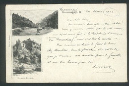 90 - Giromagny - Chateau Et Vallée Du Rosemont - Giromagny