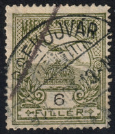 Érsekújvár Nové Zámky Postmark TURUL Crown 1914 Hungary SLOVAKIA - NYITRA County - KuK K.u.K  5 Fill - ...-1918 Prephilately