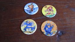 LE PETIT SPIROU 4 POGS BABYBEL   DUPUIS - Petit Spirou, Le