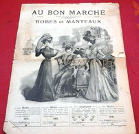 Catalogue 1900 Au Bon Marché Robes Et Manteaux Costumes De Cyclistes Costumes De Deuil Vêtements De Voyage - Publicités
