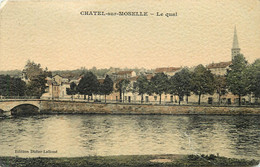 CHATEL SUR MOSELLE - Le Quai. - Chatel Sur Moselle