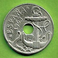 ESPAGNE / 50 CENTIMOS / 1963 / 1965 DANS LES ETOILES - 50 Céntimos