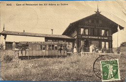 SALEVE - Gare Et Restaurant Des Treize Arbres Au Salève - Andere Gemeenten