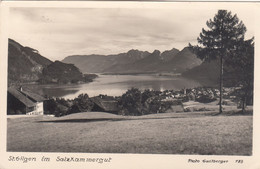 4621) ST. GILGEN Im Salzkammergut - HAUS U. Blick Auf See - Photo Gastberger ALT ! 1956 - St. Gilgen