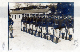 0023 - 79 -  Groupe De Militaires Carte Photo - 1906 - Saint Maixent L'Ecole
