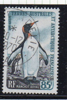 37CRT645 - TAAF ANTARTICO FRANCESE 1960 , 85 Fr N. 22  Usato (crt) - Gebraucht