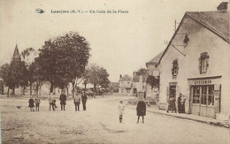 CPA FRANCE 87 "Laurière, La Place" - Lauriere