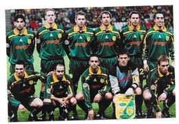 Photo Football FC Nantes En Ligue Des Champions En 2001 - Sporten