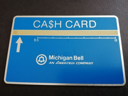 UNITED STATES USA AMERIKA  $5,- MICHIGAN BELL  CA$H CARD   L&G CARD 707B   MINT **5514** - [1] Holographic Cards (Landis & Gyr)