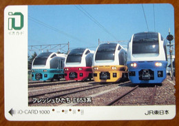 GIAPPONE Ticket Biglietto Treni - Express Train - E653 Railway JR B IO Card 1.000 ¥ - Usato - Mondo