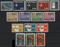 Portugal (30) 1960 - 1965. 15 Different Stamps. Mint And Used. - Otros & Sin Clasificación