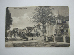 AURICH  , Strasse,   Seltene Karte   1917 , Truppenstempel Luftschiff - Aurich