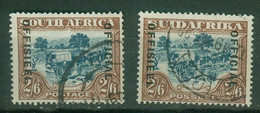 Afrique Du Sud - Colonie Britannique Service YT N° 23 29 V172 - Service