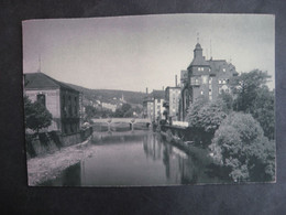 K4    1933 Schneeberg, Industriestadt, Blick Von Der Stelle, Wo Schwarzwasser U. Zwickauer Mulde Sich Vereinigen - Schneeberg