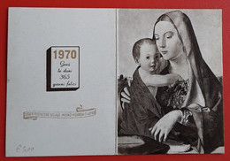 Calendarietto Religioso Anno 1970 - Petit Format : 1961-70