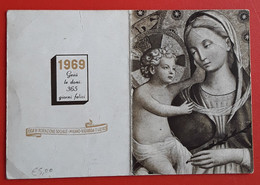 Calendarietto Religioso Anno 1969 - Petit Format : 1961-70