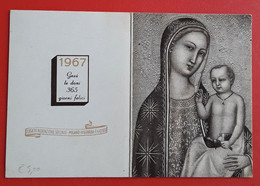 Calendarietto Religioso Anno 1967 - Petit Format : 1961-70