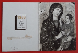 Calendarietto Religioso Anno 1966 - Petit Format : 1961-70