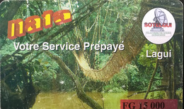 GUINEE  -  SOTELGUI  - Prepaid  - LAGUI  - FG 15 000 - Guinée