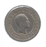 LEOPOLD I * 20 Centiem 1861 * Z.Fraai * Nr 10548 - 20 Cent