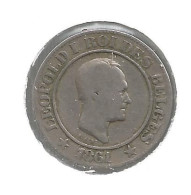 LEOPOLD I * 20 Centiem 1861 * Z.Fraai * Nr 10551 - 20 Centimes