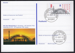 Germany Frankfurt 1997 / 500 Jahre Privileg Messe Leipzig / Postal Stationery - Cartes Postales Illustrées - Neuves