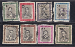 Cuba, Scott #490-497, Used, Execution Of Medical Students, 81st Anniversary, Issued 1952 - Oblitérés