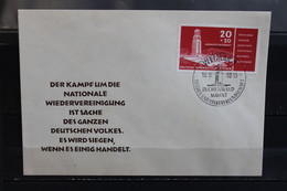 DDR; 1958, Buchenwald,  MiNr. 651, FDC - FDC: Briefe