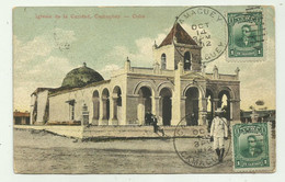 CUBA - IGLESIA DE LA CARIDAD, CAMAGUEY 1912  VIAGGIATA FP - Other & Unclassified