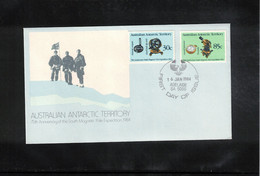 Australian Antarctic Territory 1984 South Magnetic Pole Expedition FDc - FDC