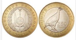 Djibouti - 250 Francs 2012 Bimetallic - Djibouti