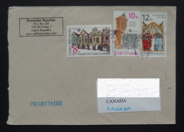 2015 Czech To Canada Cover - Lettres & Documents