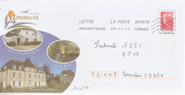 D1427 - Entier / Stationery / PSE - PAP BEAUJARD - Monsireigne (85) - Agrément 809 - G45/09R250 - Prêts-à-poster:Overprinting/Beaujard