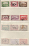 Ungarn 1917-24  Parlament 6 Marken, Gestempelt, Hungary Parliament Used - Altri & Non Classificati