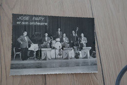 Photo Format CPSM  GF PUB José Papy Et Son Orchestre Jazz - Sänger Und Musikanten