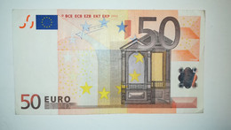 EURO - SPAIN 50 EURO (V) M017 Sign Trichet - 50 Euro