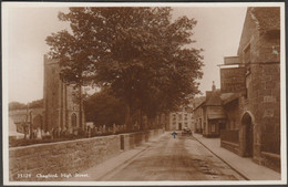 High Street, Chagford, Devon, C.1920s - RP Postcard - Dartmoor