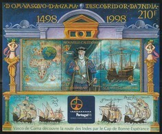 NOUVELLE CALEDONIE - BLOC N°20 ** (1998) Vasco De Gama - Blocs-feuillets