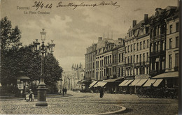 Tournai // Le Place Crombez 1904 - Doornik